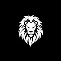 Lion - minimaliste et plat logo - vecteur illustration