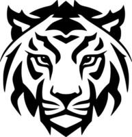 tigre - minimaliste et plat logo - vecteur illustration