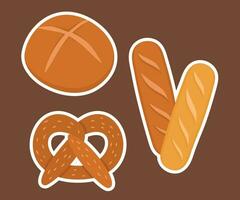 boulangerie thème icône Facile vecteur arts. esthétique boulangerie pain vecteur