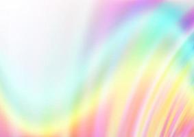 modèle vectoriel multicolore clair et arc-en-ciel avec des formes de lave.