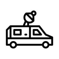 un camion vecteur icône sur une blanc Contexte
