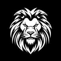 Lion - minimaliste et plat logo - vecteur illustration