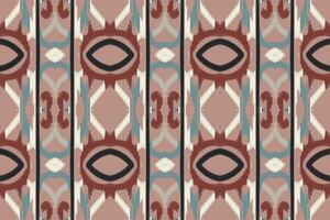 ikat sans couture modèle broderie Contexte. ikat motifs géométrique ethnique Oriental modèle traditionnel. ikat aztèque style abstrait conception pour impression texture, tissu, sari, sari, tapis. vecteur