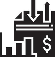 argent échange Paiement icône symbole vecteur image. illustration de le dollar devise pièce de monnaie graphique conception image