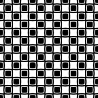 motif abstrait sans couture noir et blanc. arrière-plan et toile de fond. conception ornementale en niveaux de gris. vecteur