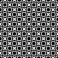 motif abstrait sans couture noir et blanc. arrière-plan et toile de fond. conception ornementale en niveaux de gris. vecteur