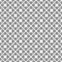 motif abstrait sans couture noir et blanc. arrière-plan et toile de fond. conception ornementale en niveaux de gris. vecteur