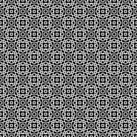 motif abstrait sans couture noir et blanc. arrière-plan et toile de fond. conception ornementale en niveaux de gris. vecteur