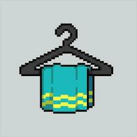 pixel art illustration serviette. pixélisé serviette. serviette pixélisé pour le pixel art Jeu et icône pour site Internet et vidéo Jeu vecteur