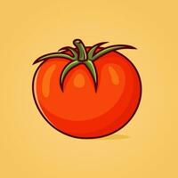 illustration de Frais tomates. vecteur