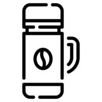 café thermos icône illustration, pour uiux, infographie, etc vecteur