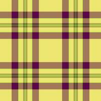 texture Contexte modèle de tartan vecteur plaid avec une textile sans couture en tissu vérifier.