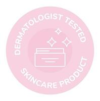 dermatologue testé soin de la peau produit, vecteur