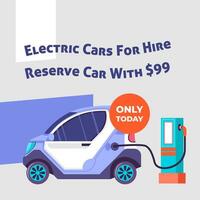 réserve électrique voitures pour petit prix aujourd'hui seulement vecteur