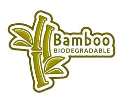 bambou biodégradable des produits matériel, vecteur