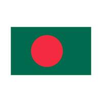 nationale pays drapeau de bangladesh vecteur