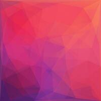 abstrait Contexte avec Triangles, rouge et violet vecteur