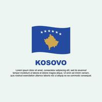 kosovo drapeau Contexte conception modèle. kosovo indépendance journée bannière social médias poste. kosovo Contexte vecteur