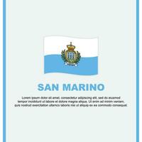 san marino drapeau Contexte conception modèle. san marino indépendance journée bannière social médias poste. san marino dessin animé vecteur