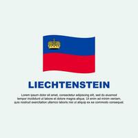 Liechtenstein drapeau Contexte conception modèle. Liechtenstein indépendance journée bannière social médias poste. Liechtenstein Contexte vecteur