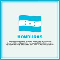 Honduras drapeau Contexte conception modèle. Honduras indépendance journée bannière social médias poste. Honduras bannière vecteur