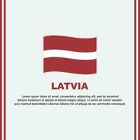 Lettonie drapeau Contexte conception modèle. Lettonie indépendance journée bannière social médias poste. Lettonie dessin animé vecteur