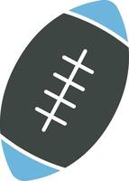 le rugby Balle icône vecteur image. adapté pour mobile applications, la toile applications et impression médias.