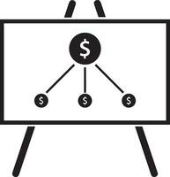 argent échange Paiement icône symbole vecteur image. illustration de le dollar devise pièce de monnaie graphique conception image