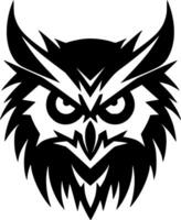 hibou - haute qualité vecteur logo - vecteur illustration idéal pour T-shirt graphique