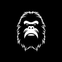 bigfoot - minimaliste et plat logo - vecteur illustration