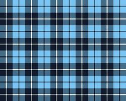 bleu tartan en tissu texture modèle sans couture vecteur