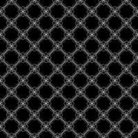 texture de modèle sans couture noir et blanc. conception graphique ornementale en niveaux de gris. ornements en mosaïque. modèle de modèle. vecteur