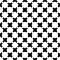 motif abstrait sans couture noir et blanc. arrière-plan et toile de fond. conception ornementale en niveaux de gris. vecteur