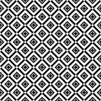 motif abstrait sans couture noir et blanc. arrière-plan et toile de fond. conception ornementale en niveaux de gris. vecteur