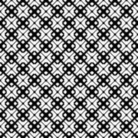 motif abstrait sans couture noir et blanc. arrière-plan et toile de fond. conception ornementale en niveaux de gris. vecteur