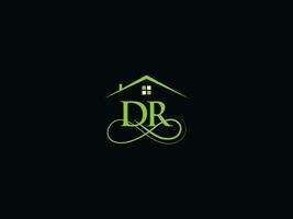 réel biens dr logo lettre, luxe dr bâtiment vecteur logo icône pour vous