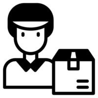 courrier icône illustration, pour uiux, infographie, etc vecteur