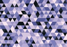 une violet et noir Contexte avec Triangles vecteur