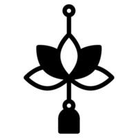 lotus lanterne icône illustration, pour uiux, infographie, etc vecteur