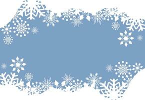 vecteur Noël Contexte avec flocons de neige. de fête conception pour Noël et Nouveau année mode impressions.