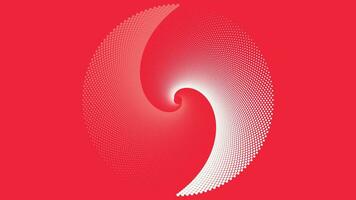 abstrait spirale Noël rouge Contexte vecteur
