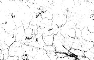 une noir et blanc photo de une fissuré mur, grunge texture, grungy effet sale, recouvrir détresse, grunge texture, tremblement de terre, vecteur