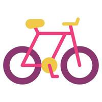 bicyclette icône illustration, pour uiux, infographie, etc vecteur