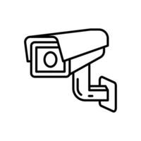 vidéosurveillance icône dans vecteur. illustration vecteur