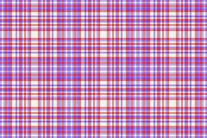 vérifier plaid Contexte de sans couture textile texture avec une modèle tartan en tissu vecteur. vecteur