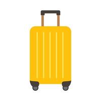valises de voyage colorées isolés sur fond blanc vecteur