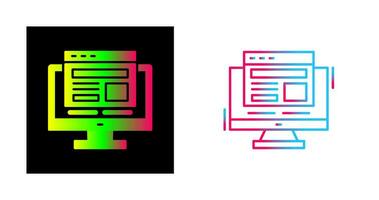 icône de vecteur de mise en page adaptative