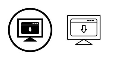 télécharger l'icône de vecteur de page Web