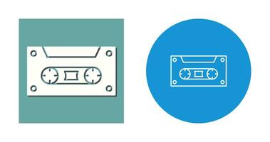 icône de vecteur de cassette