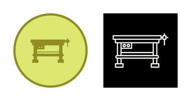 icône de vecteur de banc de travail